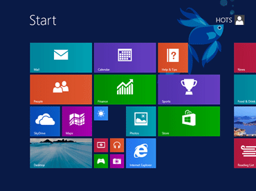 Windows 8.1 Start Screen